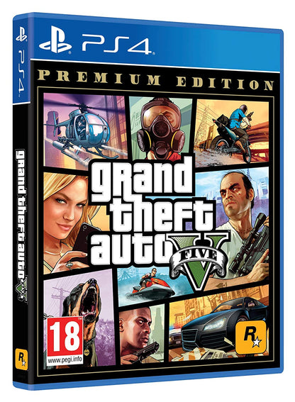 Grand Theft Auto V Premium Edition -  PlayStation 4 Premium Edition (AT-Pegi)