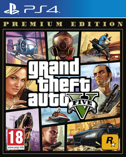 Grand Theft Auto V Premium Edition -  PlayStation 4 Premium Edition (AT-Pegi)