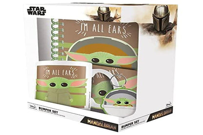 STAR WARS: THE MANDALORIAN (I'M ALL EARS) BUMPER GIFT SET: The Mandalorian (I'm All Ears) Bumper Gift Set
