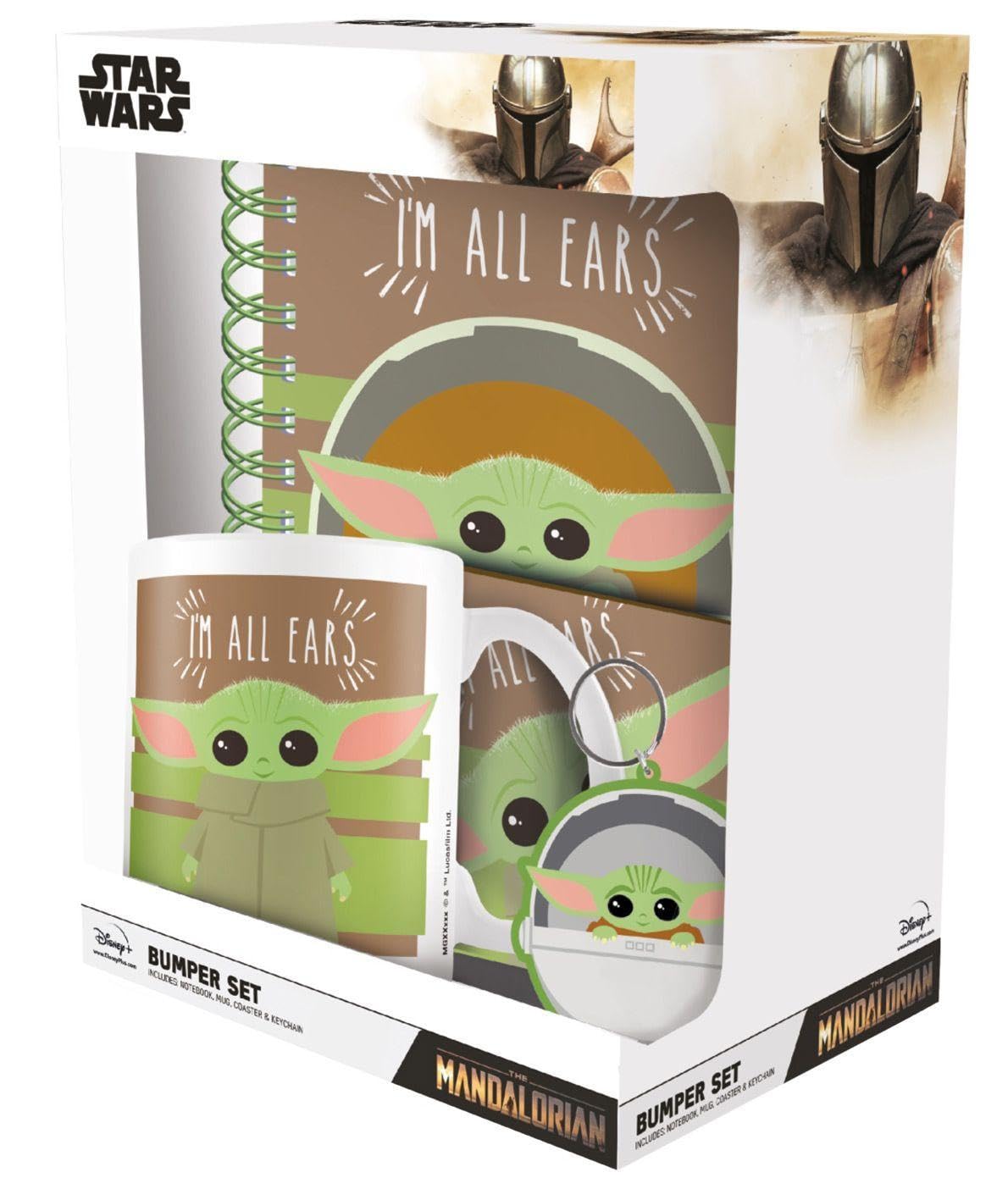 STAR WARS: THE MANDALORIAN (I'M ALL EARS) BUMPER GIFT SET: The Mandalorian (I'm All Ears) Bumper Gift Set