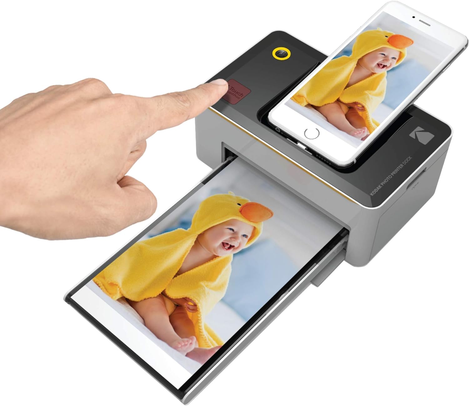 Kodak KPHC-80 Station W-LAN Photo Printer Cartridge PHc - Refill Cartridge and Photo Paper - 80 Sheets, white