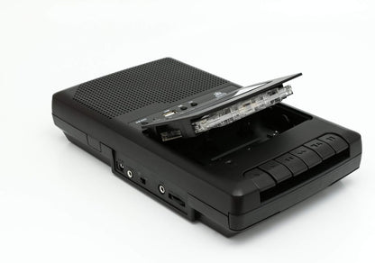 GPO CRS132 TABLE TOP CASSETTE RECORDER USB BLACK