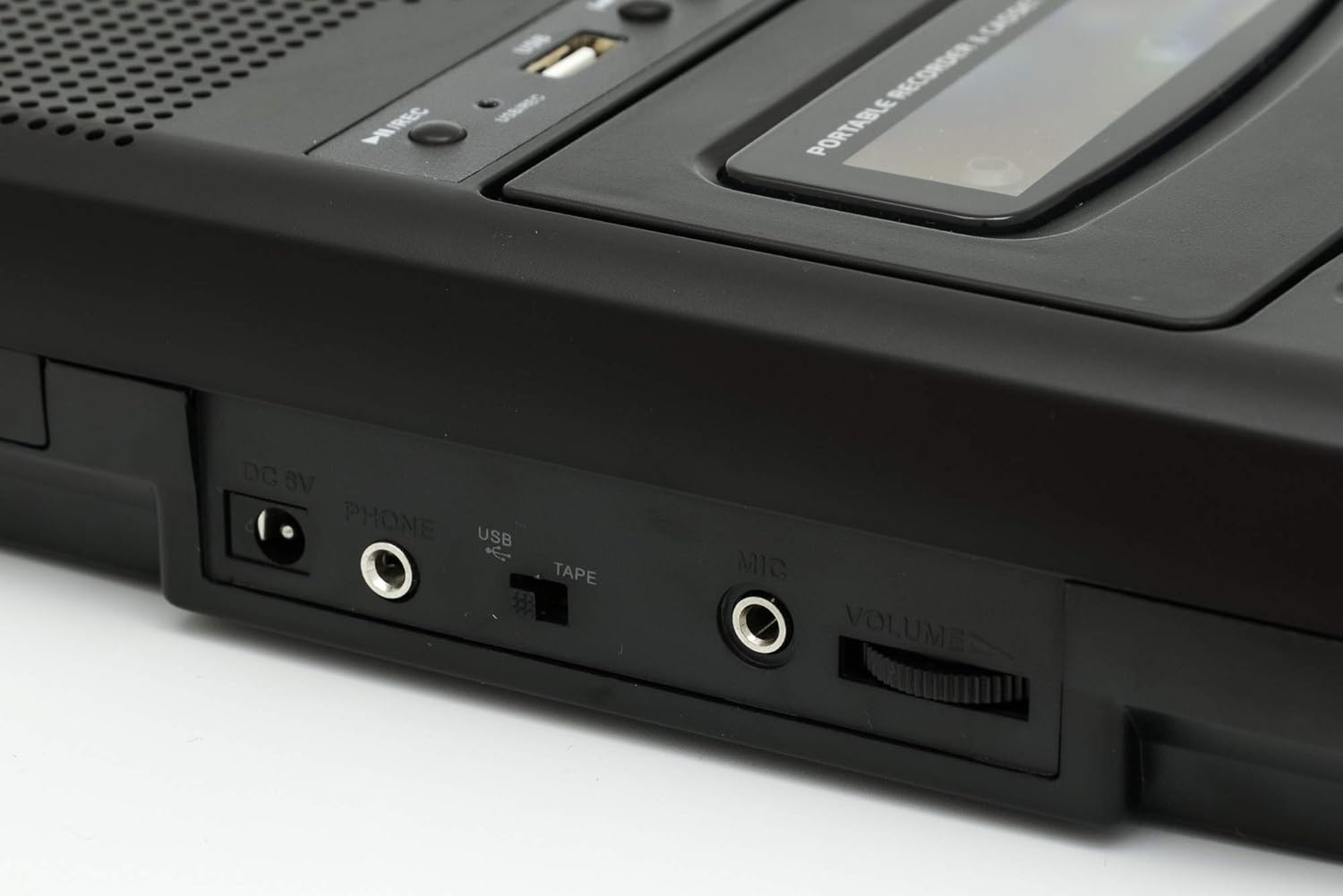 GPO CRS132 TABLE TOP CASSETTE RECORDER USB BLACK