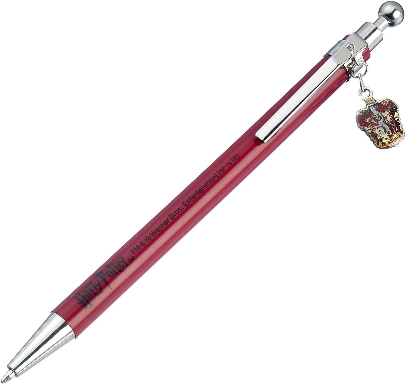 Harry Potter Gryffindor Crest Ballpoint Pen (One Size) (Red