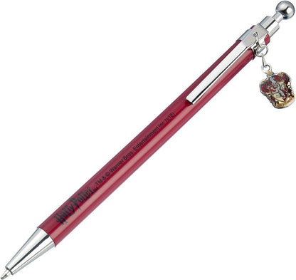 Harry Potter Gryffindor Crest Ballpoint Pen (One Size) (Red