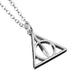 The Carat Shop Official Sterling Silver Harry Potter Jewellery Deathly Hallows Necklace