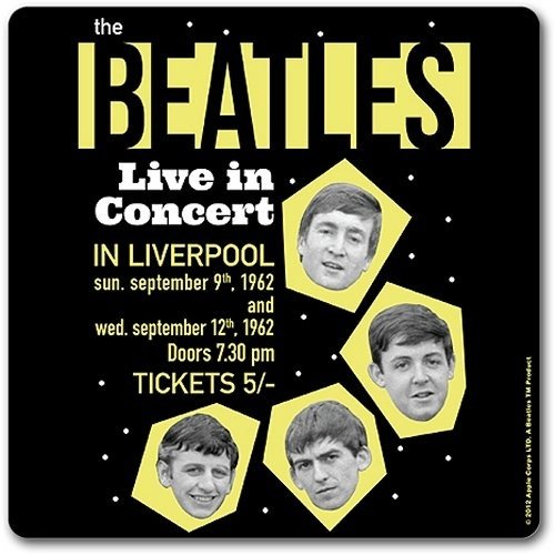 Beatles (The): 1962 Live In Concert (Sottobicchiere)
