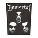 Immortal - Backpatch Blash (in 23,5 cm x 20 cm
