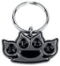 Five Finger Death Punch Standard Keychain: Knuckle, black, One Size