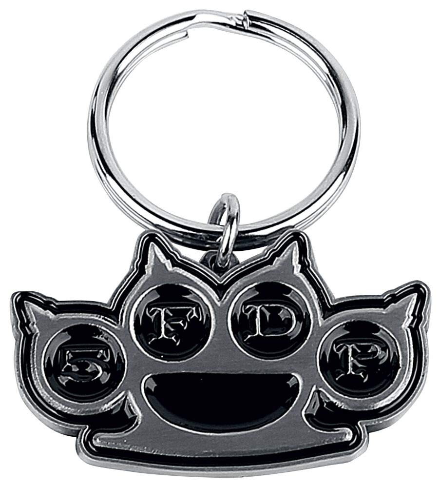 Five Finger Death Punch Standard Keychain: Knuckle, black, One Size
