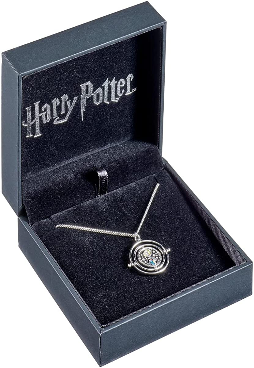 Official Licensed - Sterling Silver Swarovski Necklace (TIME Turner