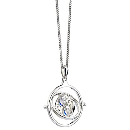 Official Licensed - Sterling Silver Swarovski Necklace (TIME Turner