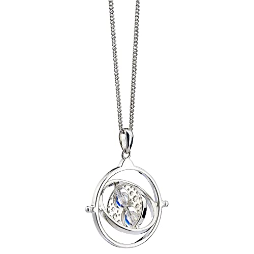 Official Licensed - Sterling Silver Swarovski Necklace (TIME Turner