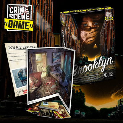 Tactic Games- Escena del Crimen Brooklyn, Multicolor (58421