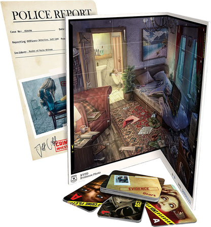 Tactic Games- Escena del Crimen Brooklyn, Multicolor (58421