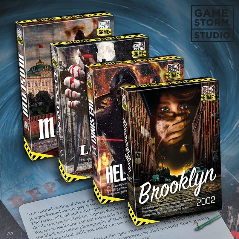 Tactic Games- Escena del Crimen Brooklyn, Multicolor (58421
