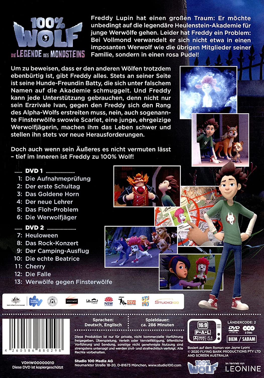 100% Wolf - Die Legende des Mondsteins - Staffel 1 - Teilbox 1