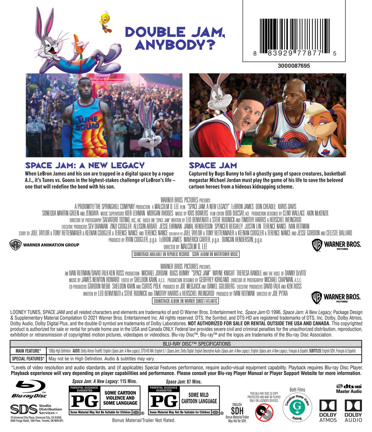 Space Jam/Space Jam: A New Legacy DBFE