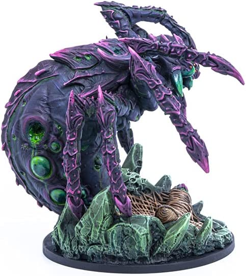 Steamforged Games Epic Encounters: Web of The Spider Tyrant – 1 100MM Base Unpainted Miniature Compatible with DND Dungeons and Dragons and Other Tabletop RPG TTRPG Games