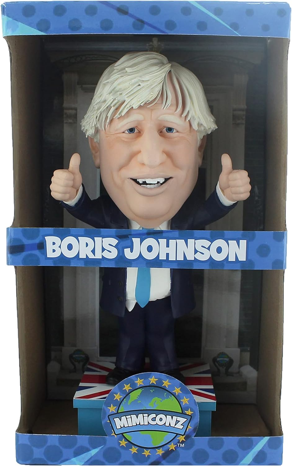 Mimiconz Figuras: Líderes Mundiales (Boris Johnson) Figura de 20 cm