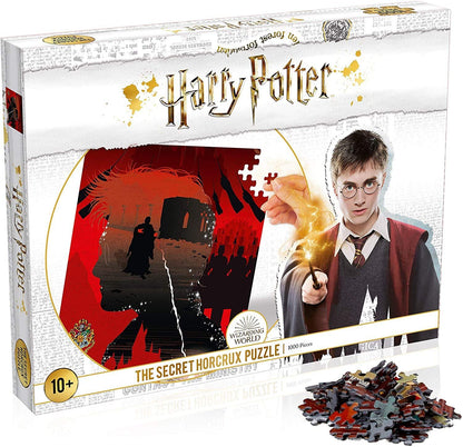 Top Trumps Rompecabezas Harry Potter Puzzle 1000 piezas - juguetes para niños 10+ años y todos los fans de la saga, para jugar solo o en compañía