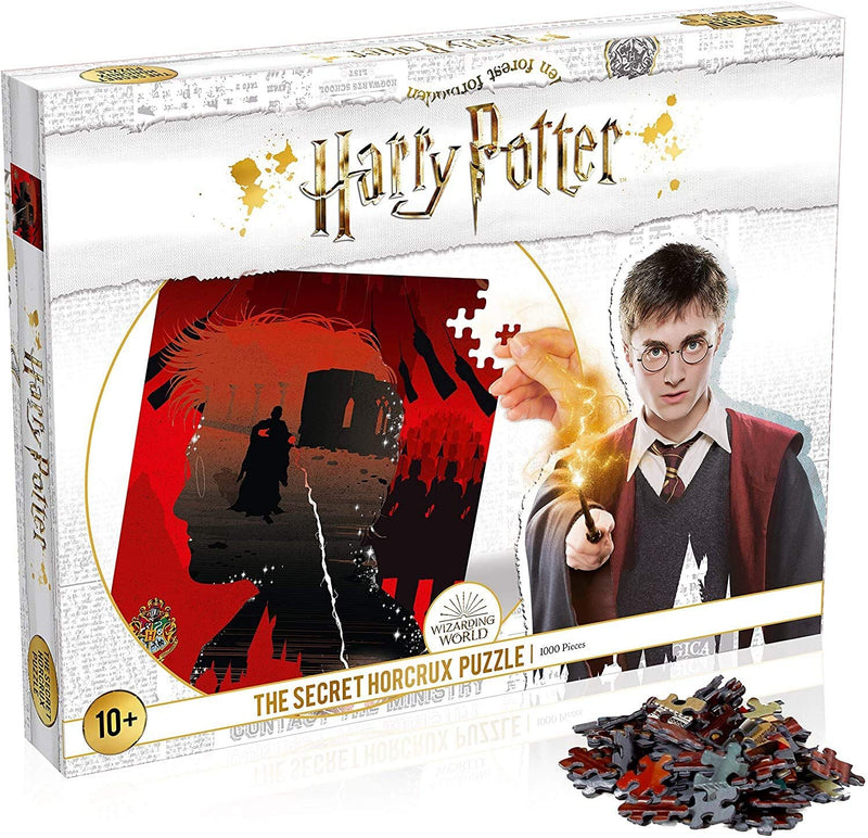 Top Trumps Rompecabezas Harry Potter Puzzle 1000 piezas - juguetes para niños 10+ años y todos los fans de la saga, para jugar solo o en compañía