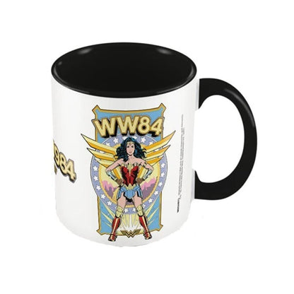 Wonder Woman Pyramid International, 1984 Power Black Breakfast Mug