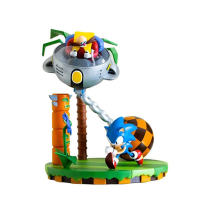 NUMSKULL Official SEGA Sonic & Dr Eggman 30th Anniversary Limited Edition 23cm 9'' Statue - Official Sonic The Hedgehog Merchandise