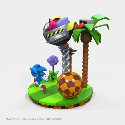 NUMSKULL Official SEGA Sonic & Dr Eggman 30th Anniversary Limited Edition 23cm 9'' Statue - Official Sonic The Hedgehog Merchandise
