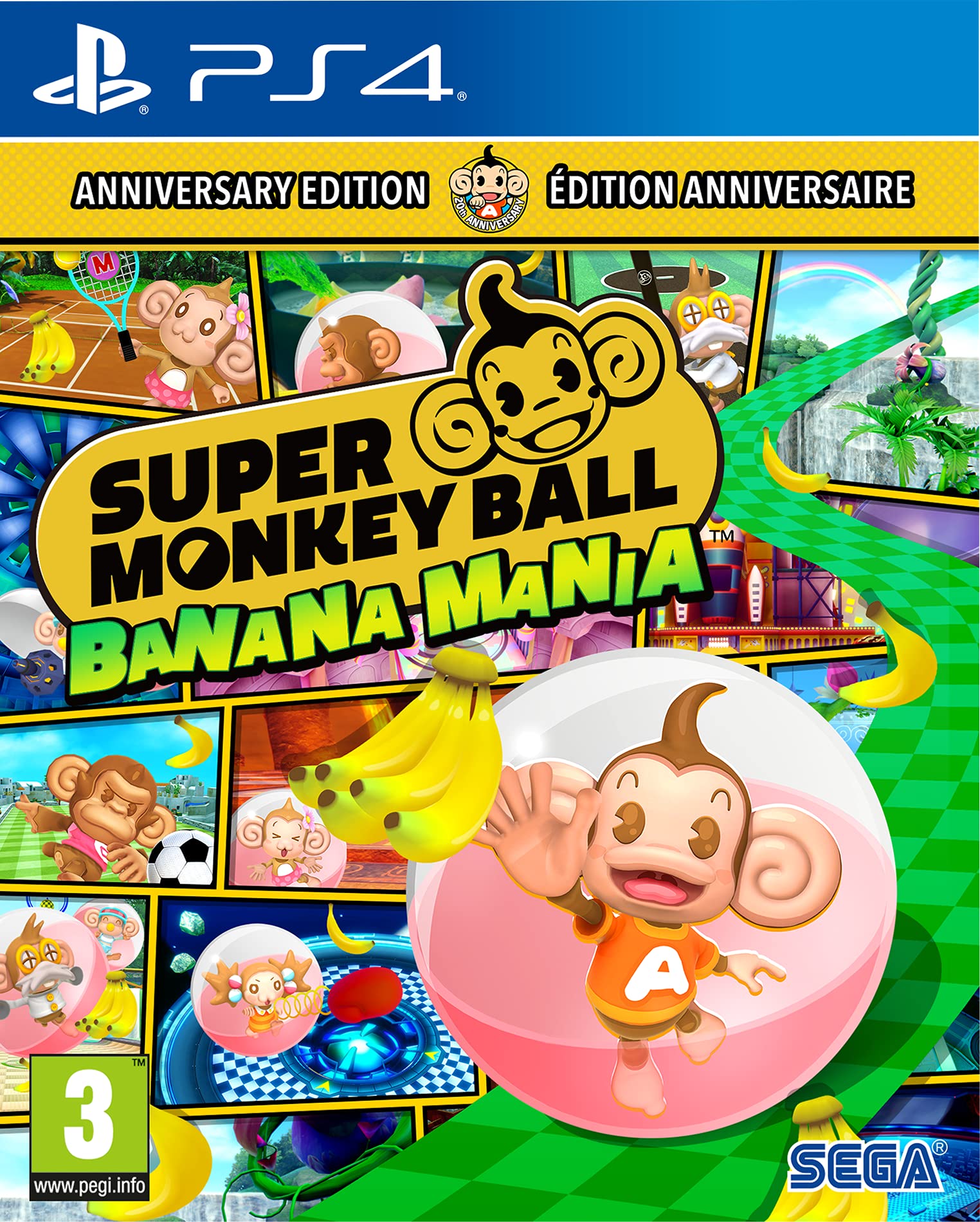 Super Monkey Ball Banana Mania: Launch Edition (PS4)