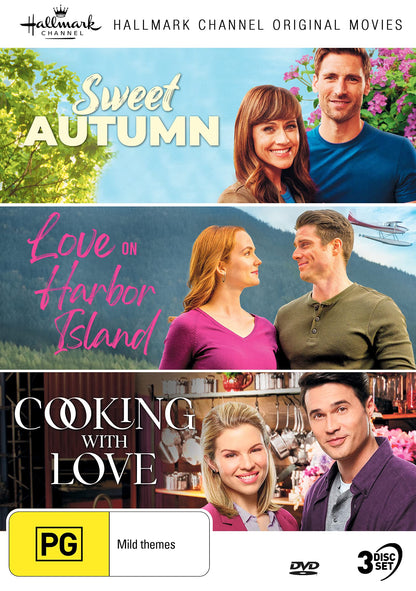 Hallmark Collection 13: Sweet Autumn/ Love On Harbor Island/ Cooking With Love