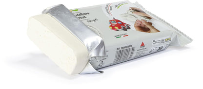 PRIMO - Pâte à Modeler, Bloc d'Argile 500g pour Créer des Formes, Jeux pour enfants de 3 Ans, Travaux Créatifs et Hobby, Sèche à l'Air, Se Travaille avec les Mains Humides, Pas Besoin de Cuisson