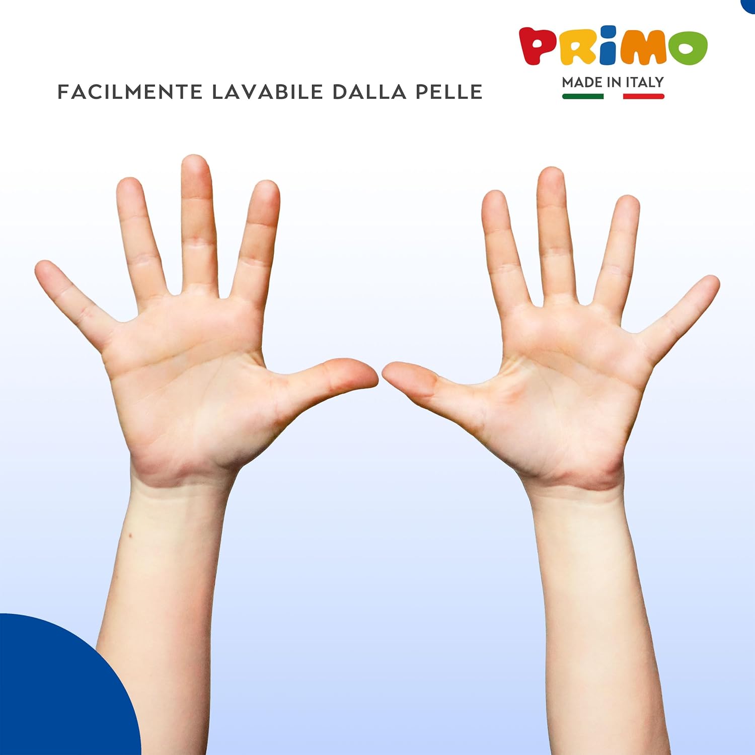 PRIMO - Pâte à Modeler, Bloc d'Argile 500g pour Créer des Formes, Jeux pour enfants de 3 Ans, Travaux Créatifs et Hobby, Sèche à l'Air, Se Travaille avec les Mains Humides, Pas Besoin de Cuisson