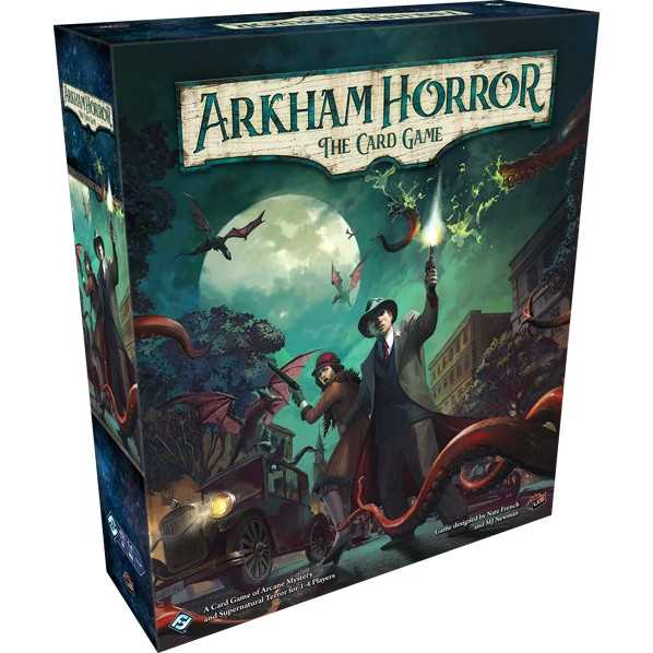 Fantasy Flight Games | Arkham Horror The Card Game: Revised Core Set | Card Game | Ages 14+ | 1 to 4 Players | 60 to 120 Minutes Playing Time