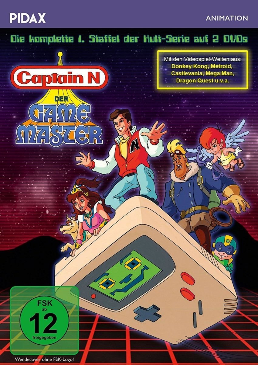 Captain N: Der Game Master, Staffel 1 / Die komplette 1. Staffel der Kultserie (Pidax Animation)