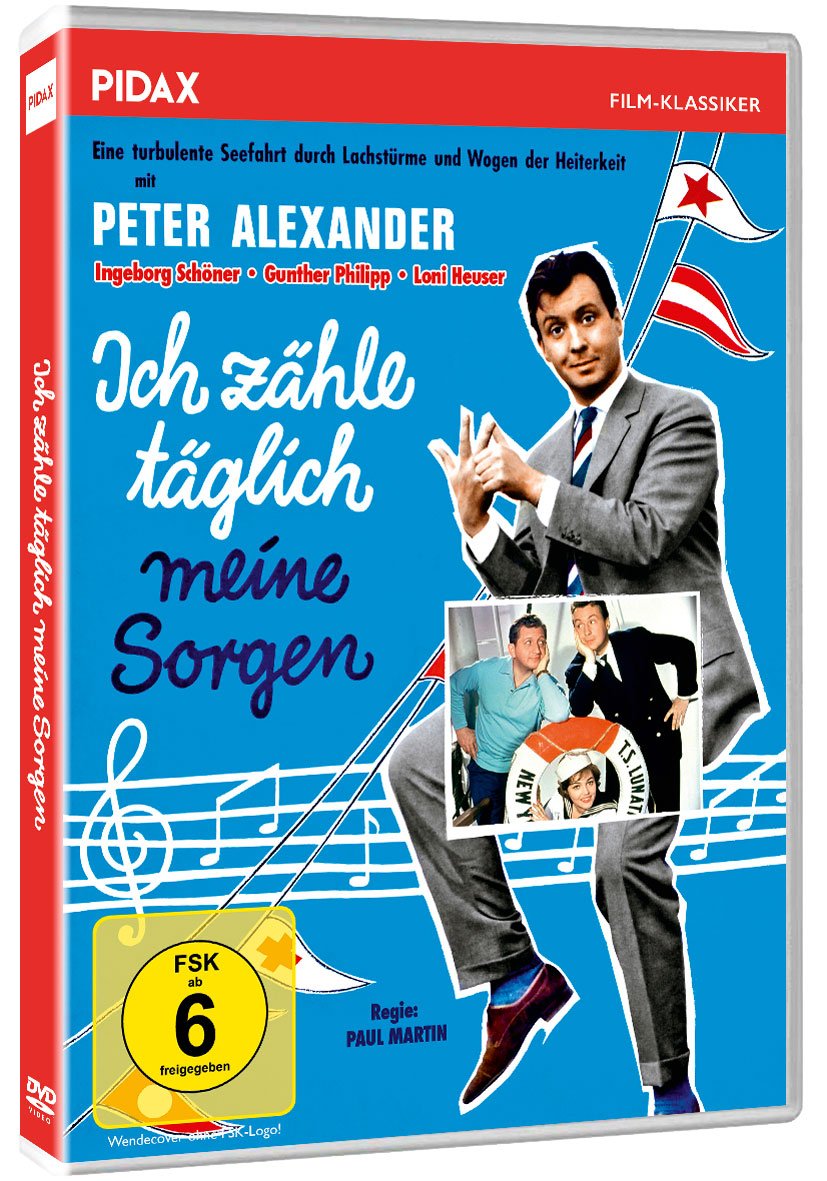 Ich zähle täglich meine Sorgen / Unvergesslicher Kultfilm mit Peter Alexander, Gunther Philipp und Ingeborg Schöner (Pidax Film-Klassiker