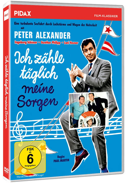 Ich zähle täglich meine Sorgen / Unvergesslicher Kultfilm mit Peter Alexander, Gunther Philipp und Ingeborg Schöner (Pidax Film-Klassiker