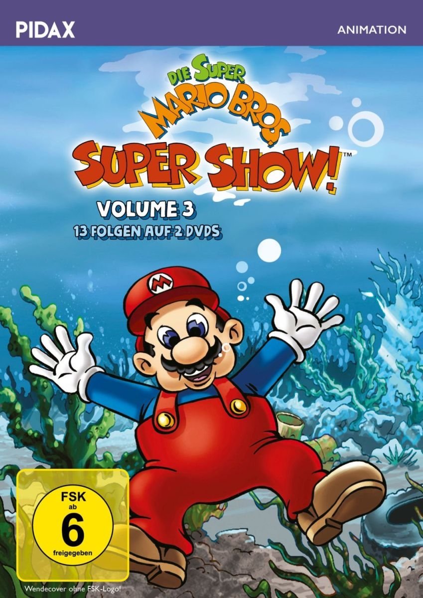 Die Super Mario Bros. Super Show!, Vol. 3 / Weitere 13 Folgen mit dem berühmten Videospiel-Duo + 3 Bonusepisoden (Pidax Animation)