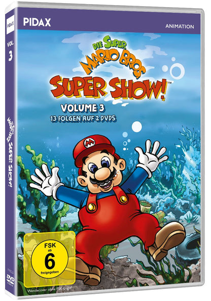 Die Super Mario Bros. Super Show!, Vol. 3 / Weitere 13 Folgen mit dem berühmten Videospiel-Duo + 3 Bonusepisoden (Pidax Animation)