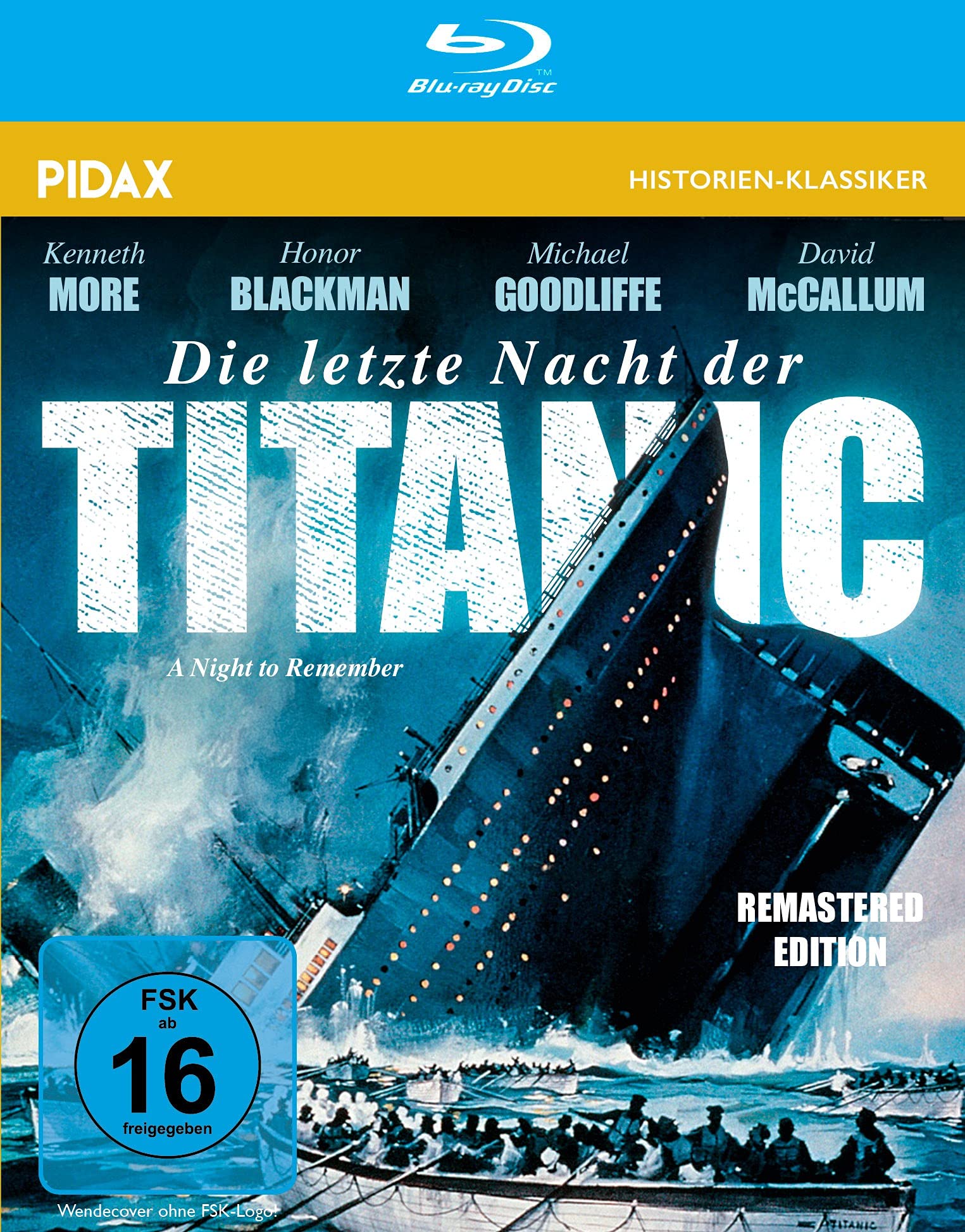 Die letzte Nacht der Titanic - Remastered Edition (A Night to Remember)