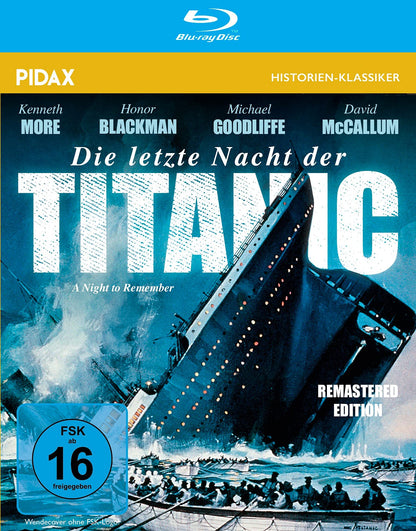 Die letzte Nacht der Titanic - Remastered Edition (A Night to Remember)