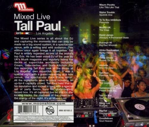 Mixed Live: Mixed By Tall Paul