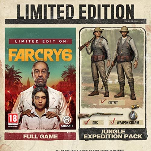 Far Cry 6 Limited Edition (Exclusive to Amazon.co.uk) (PS4) PlayStation 4 Limited Edition