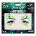 Smiffys Moon Glow Face Jewels, Glow Girl
