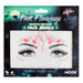 Smiffys Moon Glow Face Jewels, Pink Flamingo
