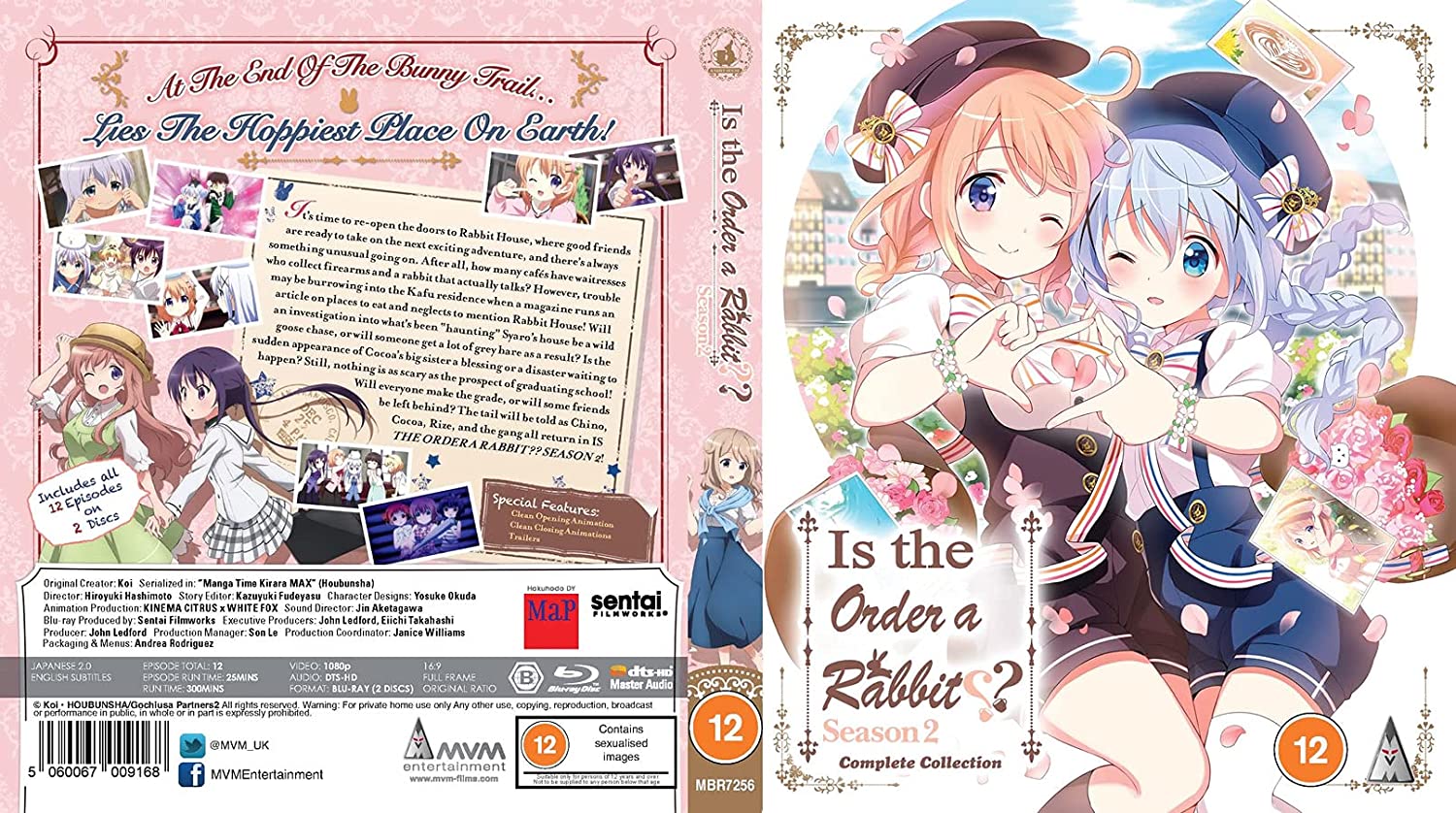 Is The Order A Rabbit S2 Collection BLU-RAY