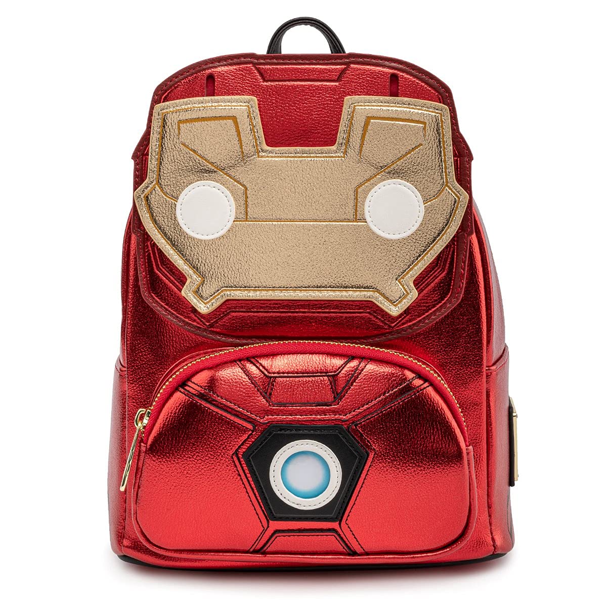 Loungefly Mochila marvel iron man, Rojo Metálico, estandar (MVBK0161