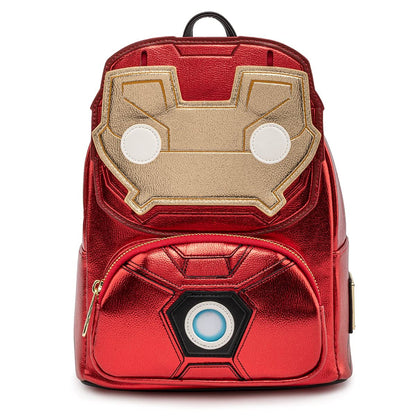 Loungefly Mochila marvel iron man, Rojo Metálico, estandar (MVBK0161