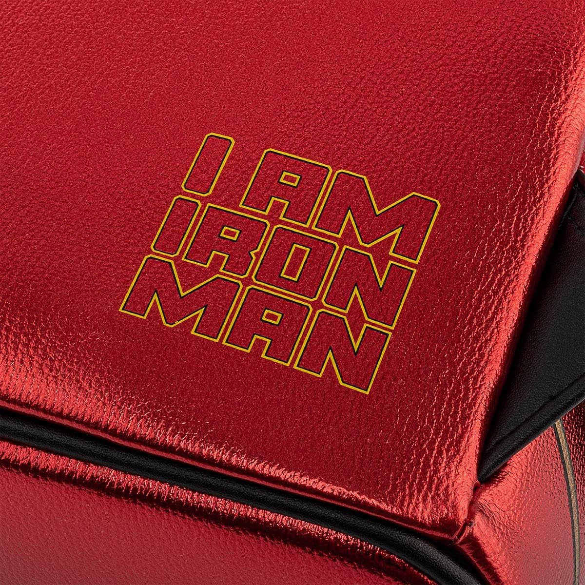 Loungefly Mochila marvel iron man, Rojo Metálico, estandar (MVBK0161