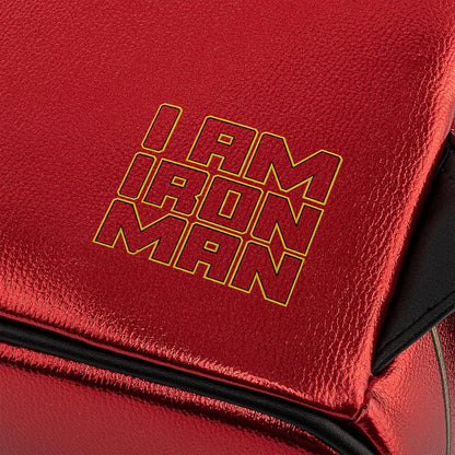 Loungefly Mochila marvel iron man, Rojo Metálico, estandar (MVBK0161